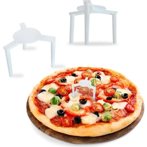 Plastik Pizza Ayağı 100 Adet (Pizza Kutusu Destekleyici) Tripod