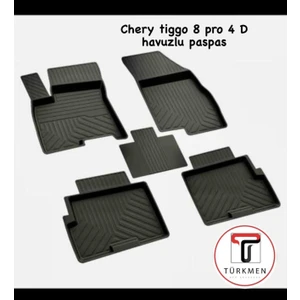 Chery Tiggo 7 Pro Araca Özel 4d Havuzlu Paspas