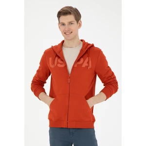 U.S. Polo Assn. Erkek Kiremit Hırka (Örme) 50269394-VR031