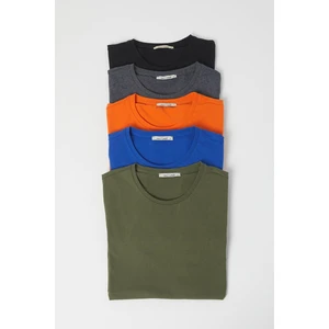 Polo State Erkek 5-Li T-Shirt  Saks