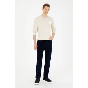 U.S. Polo Assn. Erkek Lacivert Pantolon (Kanvas-Chino) 50272268-VR033