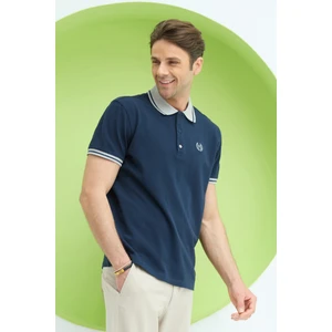 Polo State Erkek Regular Kalıp Polo Yaka T-Shirt Lacivert