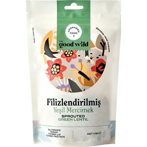 The Good Wild Glütensiz Filizlendirilmiş Yeşil Mercimek 175 G