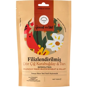 The Good Wild Glütensiz Filizlendirilmiş Çıtır Çiğ Karabuğday & Darı 150 G