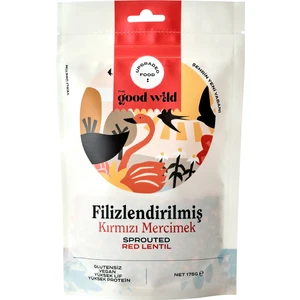 The Good Wild Glütensiz Filizlendirilmiş Kırmızı Mercimek 175 G