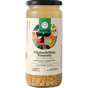 The Good Wild Glütensiz Filizlendirilmiş Fermente Yeşil Mercimek 500 G