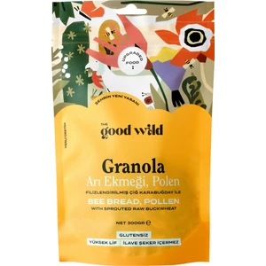 The Good Wild Glütensiz, İlave Şekersiz Granola Arı Ekmeği & Polen 300 G