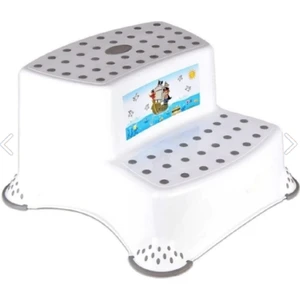 Kaydırmaz Çocuk Taburesi Çift Basamaklı CM520, Çocuk Lavabo Basamağı