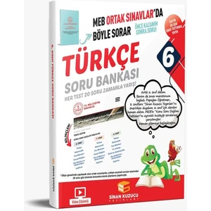 Sinan Kuzucu Yayınları 6. Sınıf Türkçe Soru Bankası