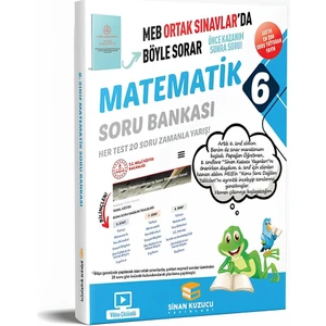 Sinan Kuzucu Yayınları 6. Sınıf Matematik Soru Bankası
