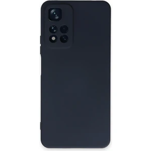Xiaomi Redmi Note 11 Pro Plus 5g Kılıf Nano Içi Kadife  Silikon - Lacivert 300099