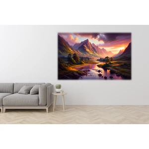 Mükemmel Manzara 50X70 Kanvas Tablo