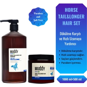 At Kuyruğu Şampuanı Horse Tail 1000 ml + 500 ml Maske