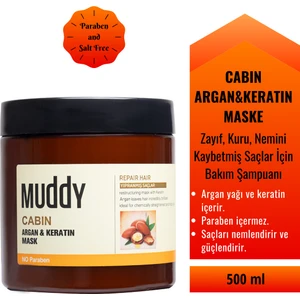 Argan & Keratin Saç Bakım Maskesi 500 ml