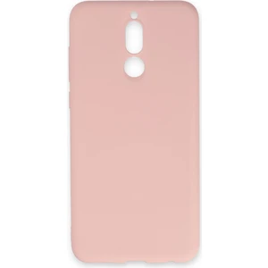 Huawei Mate 10 Lite Kılıf Nano Içi Kadife  Silikon - Pudra 300099