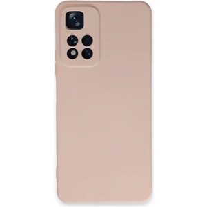 Xiaomi Redmi Note 11 Pro Plus 5g Kılıf Nano Içi Kadife  Silikon - Pudra 300099