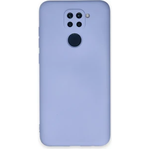 Xiaomi Redmi Note 9 Kılıf Nano Içi Kadife  Silikon - Lila 300099
