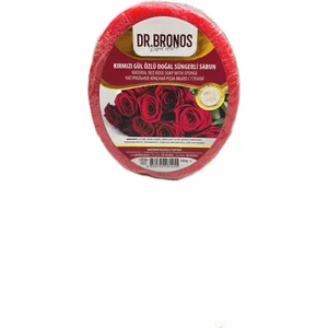 Dr. Bronos Dr Bronos Kırmızı Gül Özlü Süngerli Sabun