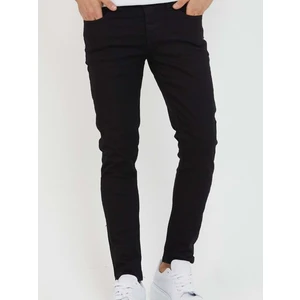 Tom T623 Erkek Denim Slim Fit Saten Pantolon - Siyah - ST00692-SIYAH-31