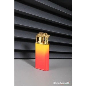 Silvio Monetti Kırmızı Timsah Model Gazlı Çakmak 24CSM801CMR03