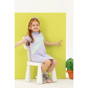 U.S. Polo Assn. Kız Çocuk Lila Örme Elbise 50249093-VR034