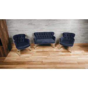 Garden House Antrasit Kumaş Kollu  Çay Seti Koltuk Takımı Bekleme Koltuğu Misafir Koltuğu Ofis Koltuğu Berjer