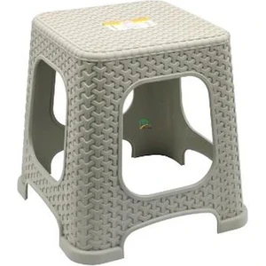 Eko Rattan Tabure Gri