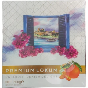Bodrum Lokum  Mandalina-Satsuma Karışık Lokum Kutu 500 gr
