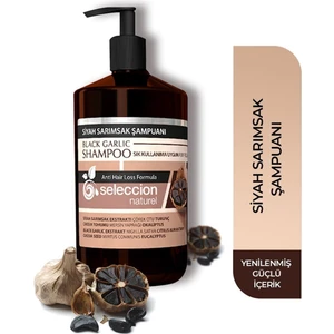 Naturel 1000ML Sampuan Sıyah Sarımsak