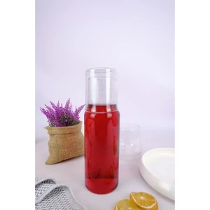 Cam Kapaklı Başucu Su ve Meşrubat Sürahisi Karaf Şişe 600 ml – H2O75975 C1-1-18