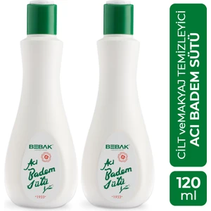 Acı Badem Sütü Şişe 120 ml 2 Adet