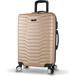 My Valice Croc Abs Orta Boy Valiz Gold