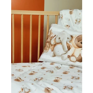 Pamuklu Bebek Montessori Nevresim Takımı (100X200CM)-BABY Bear
