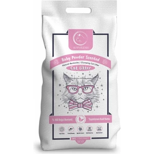 BS250 Bebek Pudrası Kokulu Topaklanan Kedi Kumu 20 Lt Cat Litter