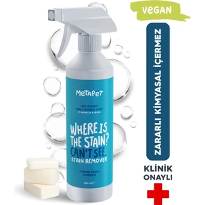 Beyaz Sabun Kokulu Leke Çıkarıcı, Yüzey Temizleyici, Halı, Koltuk, Ayakkabı Temizleme Spreyi, 500 ml