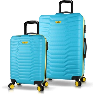 My Valice Croc Abs 2'li Valiz Seti (Kabin ve Büyük) Turkuaz