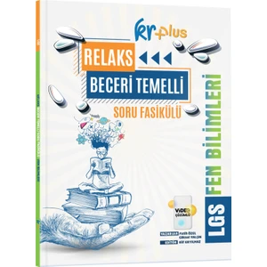 KR Akademi LGS Relaks Fen Bilimleri Soru Fasikülü 8. Sınıf 80 Sayfa