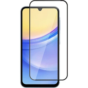 Case 4U Galaxy A15 Kenarları Kırılmaya Dayanıklı Kavisli 9H Tamperli Cam Ekran Koruyucu