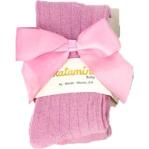 Artı Çorap Aramita Aksesuarlı Kız Bebek Külotlu Çorap