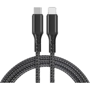 1mt 27W Type-C To iPhone Lightning Süper Hızlı Data ve Şarj Kablosu, Akım ve Isı Korumalı Halat