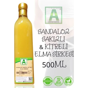 Sandaloz Sakızlı Kitreli Elma Sirkesi - 500ML