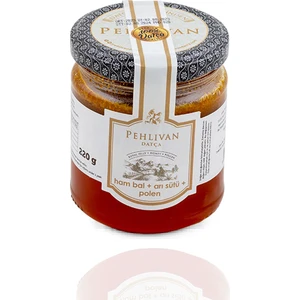 Pehlivan Datça Ham Bal Arı Sütü Polen 220 gr Özel Karışım