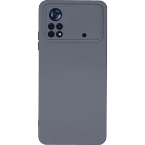 Xiaomi Poco X4 Pro 5g Kılıf Nano Içi Kadife  Silikon - Gri 300099