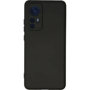 Xiaomi Mi 12X Kılıf Nano Içi Kadife  Silikon - Siyah 300099