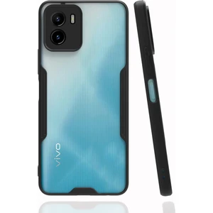 Vivo Y15S Kılıf Platin Silikon - Siyah 300099