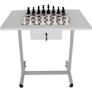 Satranç Masası 60X80 cm Komple Metal AYAKLI-PAN606