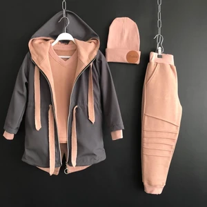 Zelhan Kids 5 Parça Çocuk Yağmurluk Seti