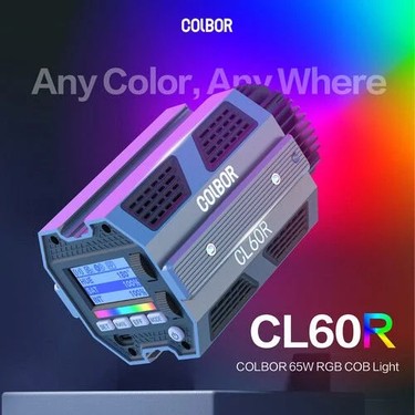 COLBOR CL60R RGB COBビデオライト Colbor CL60R Rgb LED Video Işık Fiyatı - Taksit Seçenekleri