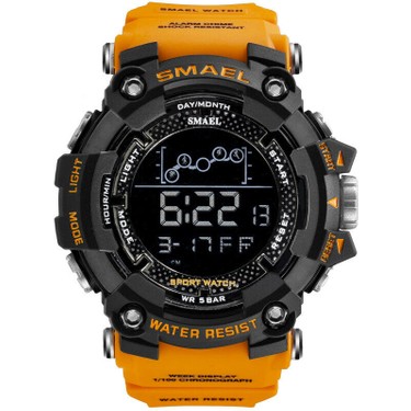 2xudc Beyaz 1 Smael 1802 Erkek Aydınlık Dijital Saat LED Fiyatı