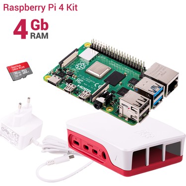 Raspberry Pi 4 4gb Başlangıç Kiti Fiyatı - Taksit Seçenekleri